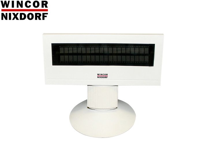 POS CUSTOMER DISPLAY WINCOR BA63 RS232 12V WH SHORT
