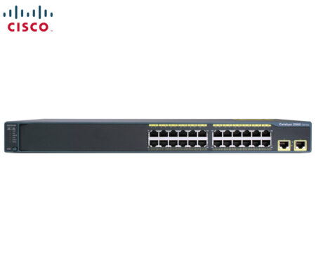 SWITCH ETH 24P 100MB & 2x1GB RJ45 CISCO CATALYST 2960
