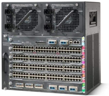 CISCO CHASSIS WS-C4506-E 2xPSU