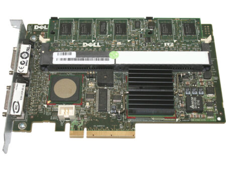 RAID CONTROLLER DELL PERC 5E 256MB/TBBU/PCI-E/3GB/2CHx4 EXT