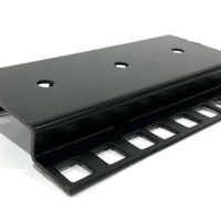 RACK RAIL 42U RACK SQUARE HOLES BLACK