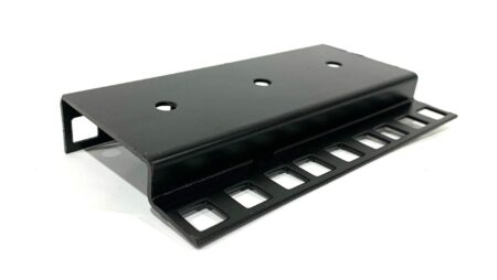 RACK RAIL 42U RACK SQUARE HOLES BLACK