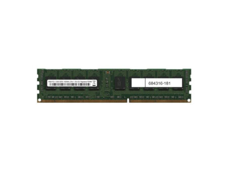 16GB HP PC3-12800R DDR3-1600 2Rx4 CL11 RDIMM 1.5V