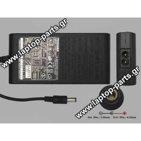 AC ADAPTER TOSHIBA 15V/5A/75W (6.3*3.0) - PA3083U-1ACA