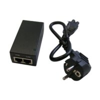 POE INJECTOR 48V 24W GIGABIT BRICK TYPE WITH CABLE ESD PROTECTED NEW