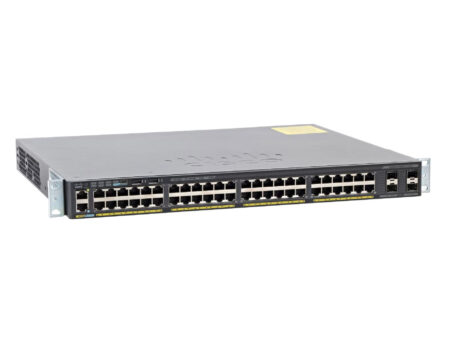 SWITCH ETH 48P 1GB & 4X1GB SFP CISCO 2960X LAN Base POE+ 740W