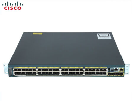 SWITCH ETH 48P 1GBE 4x1GBE SFP CISCO C2960S POE 740W