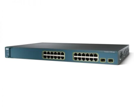SWITCH ETH 24P 100MB & 2x1GB SFP CISCO CATALYST 3560
