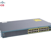 SWITCH ETH 24P 1GBE RJ45 & 4x1GB SFP CISCO C2960S STACKABLE