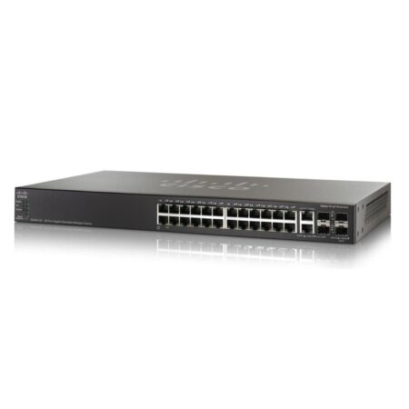 SWITCH ETH 24P 1GB & 4x1GB SFP CISCO C2960X POE 370W